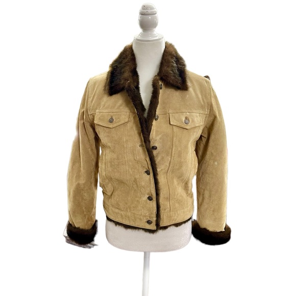 Wilson’s Suede Trucker Jacket - Picture 4 of 8